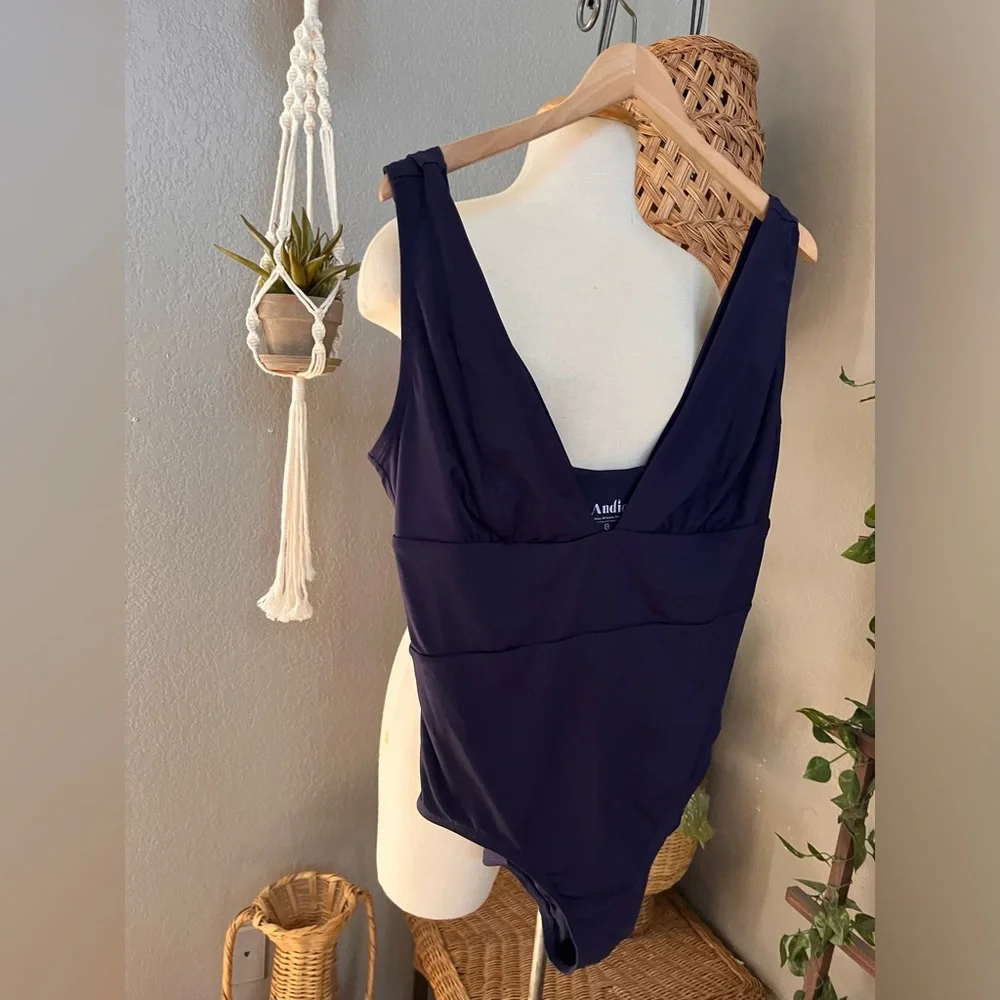 ▪️Andie Navy The Mykonos One Piece Swimsuit XXL
